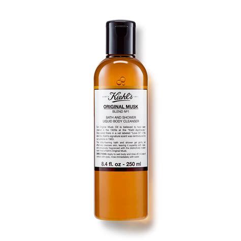 kiehl's original musk body wash.